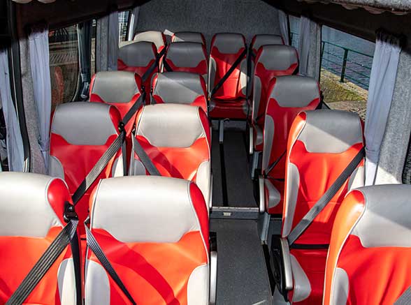 Compass Royston 16 Seat Mini Bus Interior View
