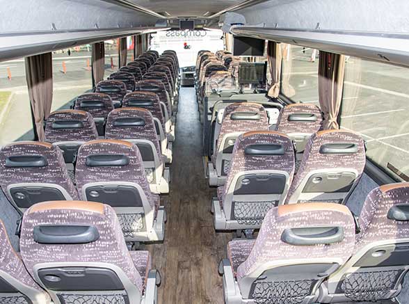 Compass Royston 57 Seat Executive Coach Interior View