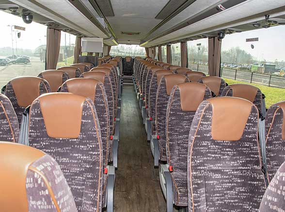 Compass Royston 57 Seat Executive Coach Interior View
