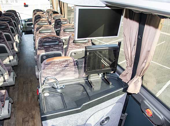 Compass Royston 57 Seat Executive Coach Interior View