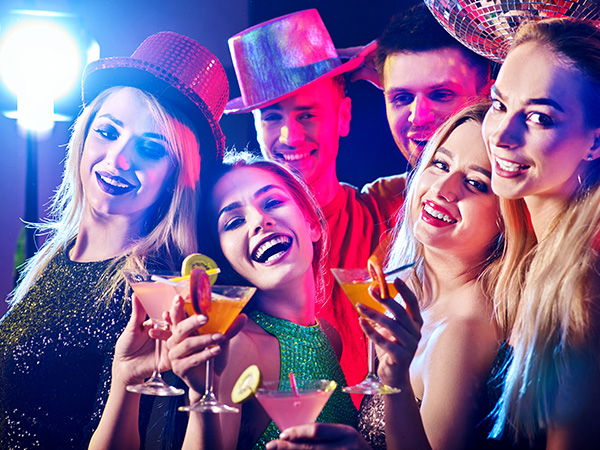 Friends at a Party Friends at a Party