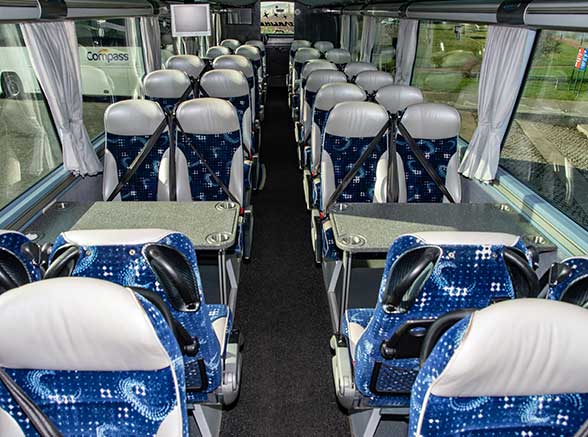 Compass Royston Team Coach Interior View