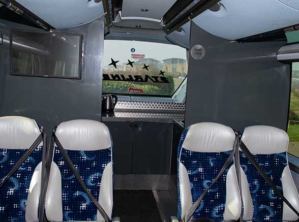 Compass Royston Team Coach Interior View