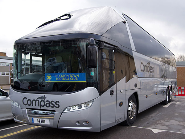 Team Coach for Stockton Town Football Club Team Coach for Stockton Town Football Club