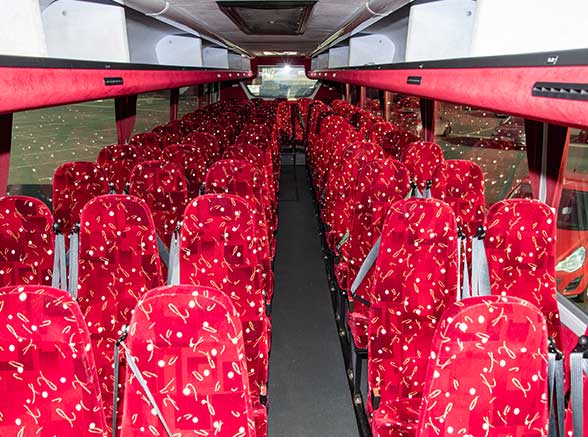 Compass Royston 70 Seat Standard Coach Interior